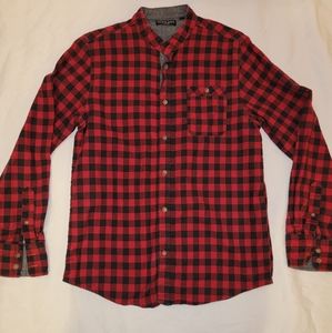 Men's button down casual flannel